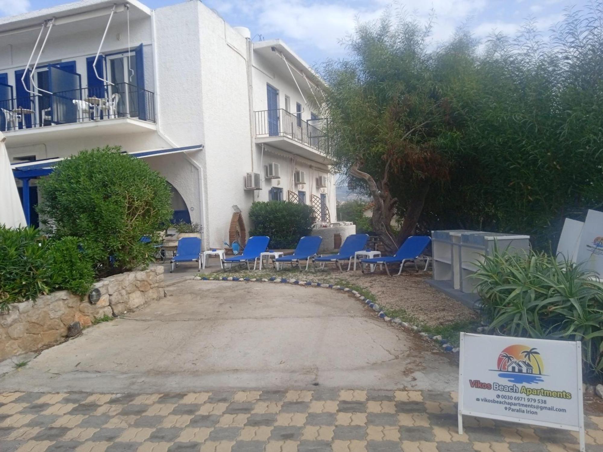 Vikos Beach Apartments Paralia Irion Exterior foto